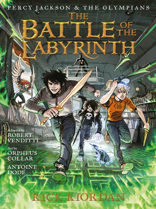 Title details for The Battle of the Labyrinth by Rick Riordan - Wait list